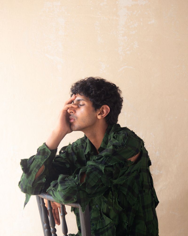 fashion editorial by Karan kumar sachdev featuring model Ravi Gula from Inega, styled by Pallavi Singh and photography assistant Shivan Gupta -9