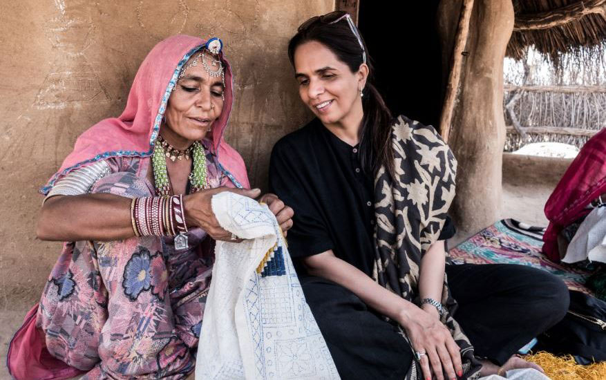Anita Dongre Grassroot: Fashion That Empowers | currentMood visits Grassroot’s craft collective in Bakutra, Gujarat | Images Courtesy: Anita Dongre Grassroot | currentMood | Fashion and culture magazine | Anita Dongre