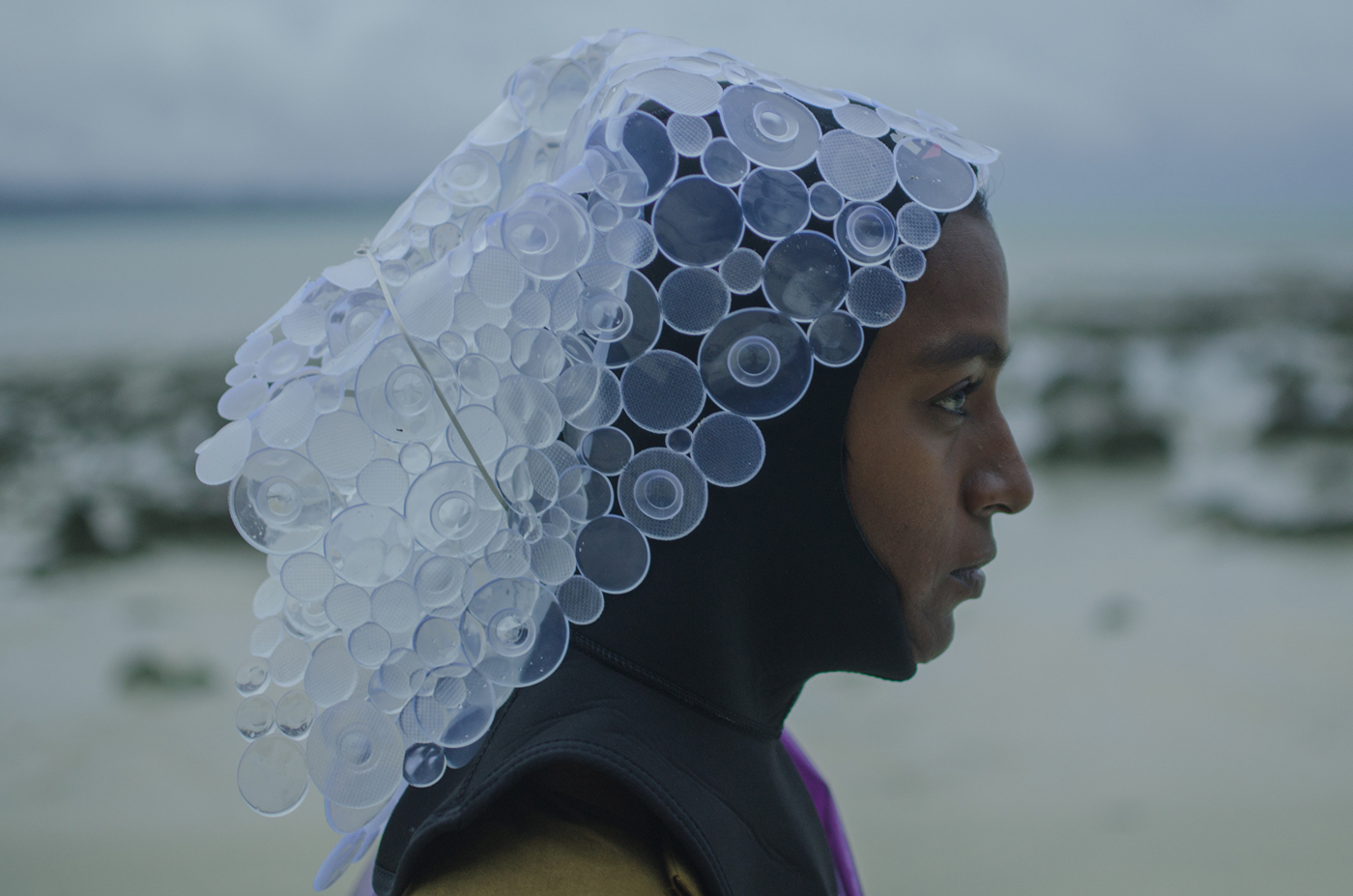 currentMood, an online Indian magazine shoots their 10th Issue, #lifeInPlastic in the Andaman and Nicobar Islands, using plastic waste found on the beaches as styling props.