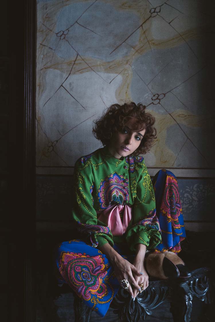 currentMood magazine, kayaan contractor for Gucci Curise 17