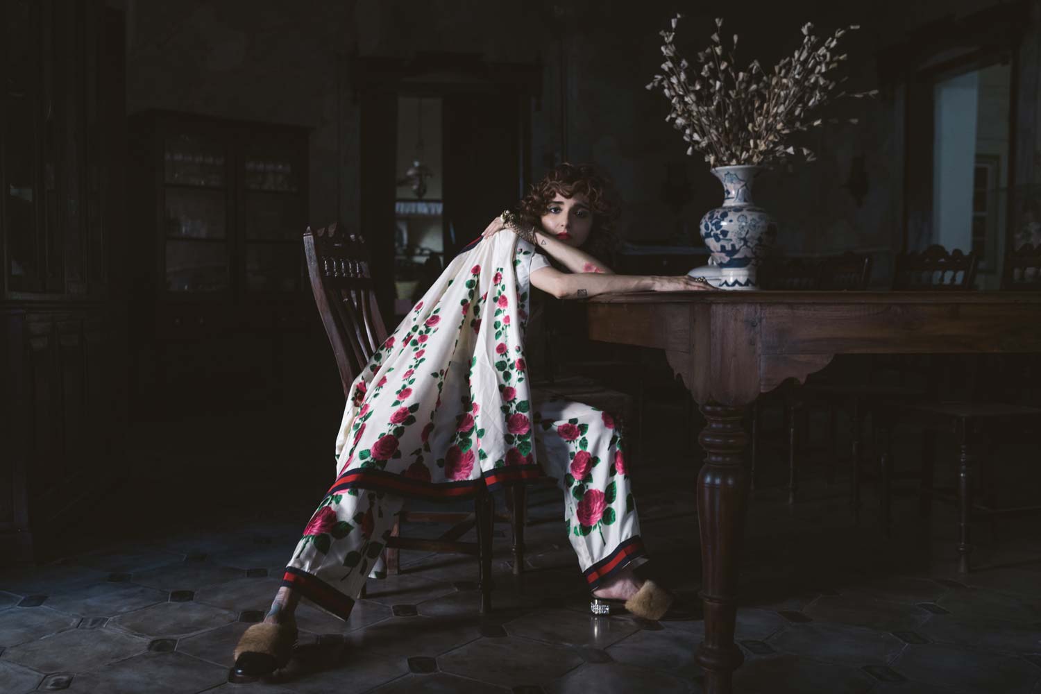 currentMood magazine, kayaan contractor for Gucci Curise 17