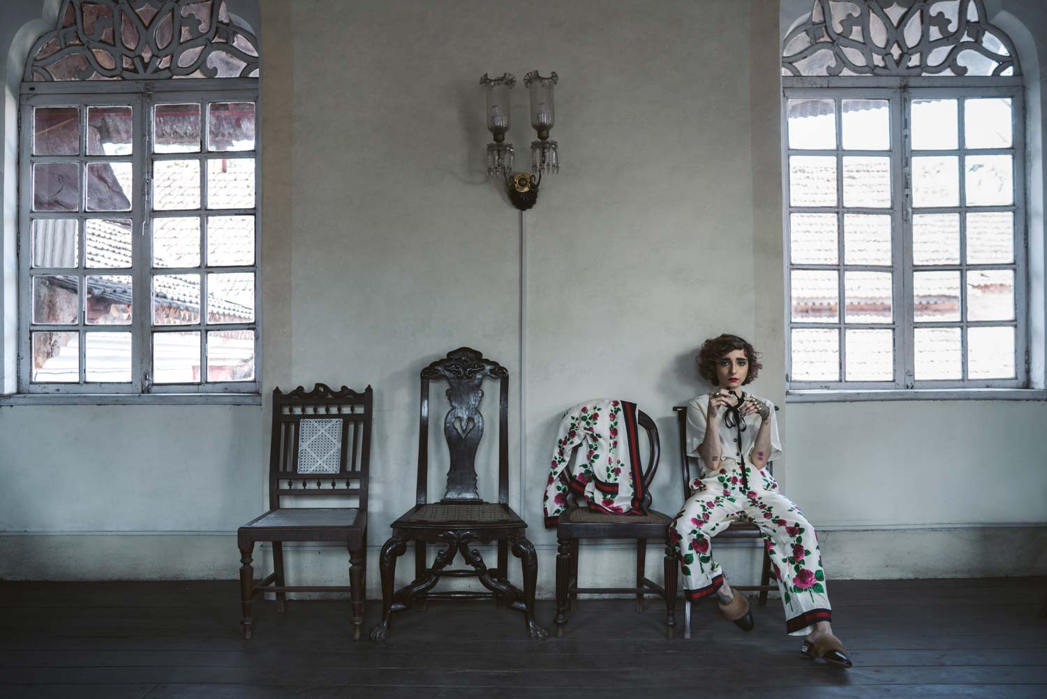 currentMood magazine, kayaan contractor for Gucci Curise 17