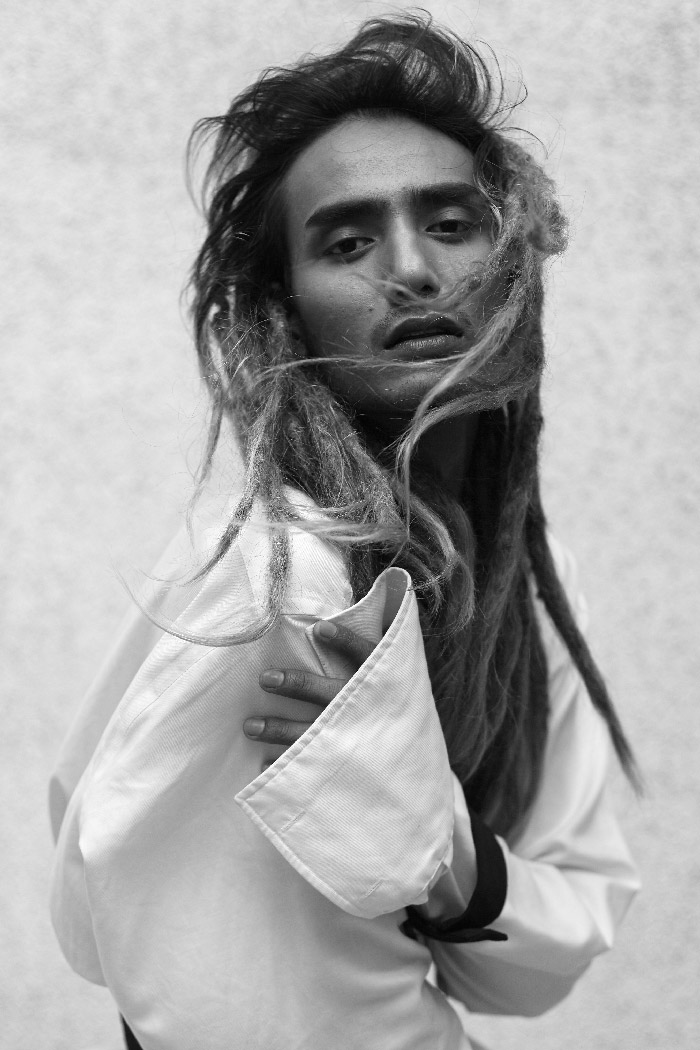 Photographer Pretika Menon's editorial features her muse, Tsu Rouge who embodies characteristics of a moth fluttering during the Mumbai monsoon.