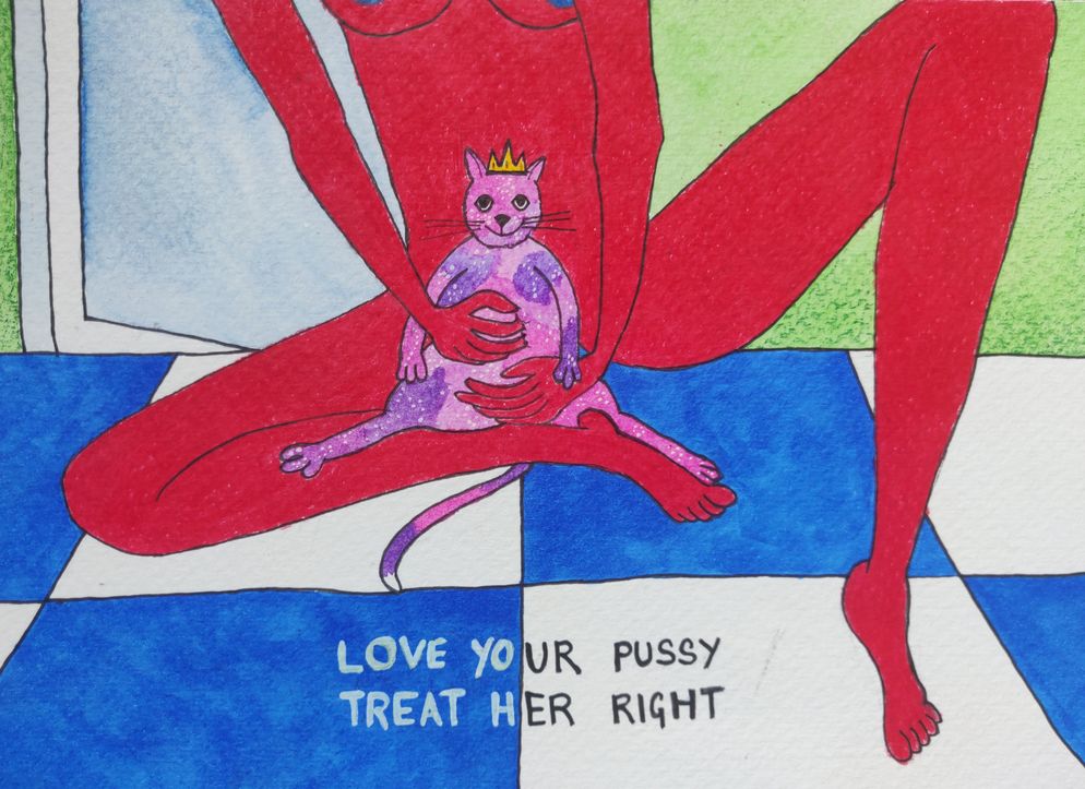 Witty and playful sketches on love, sex and intimacy by Anasuya Sengupta will have you scrolling through her Instagram feed for hours