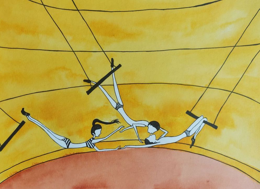 Witty and playful sketches on love, sex and intimacy by Anasuya Sengupta will have you scrolling through her Instagram feed for hours