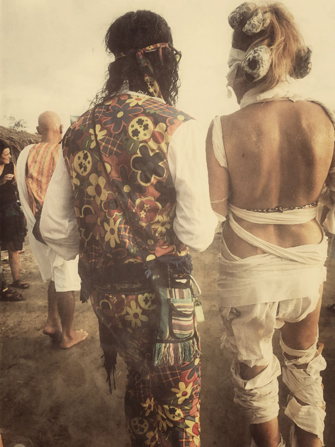 High spirit fashion, Arambol Carnival.