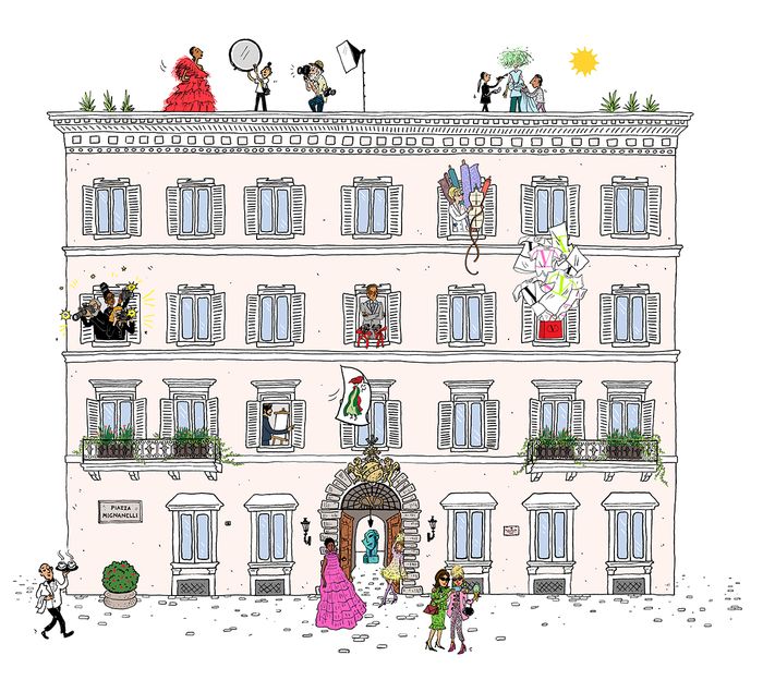 Visit Valentino Headquarters From The Comfort Of Your Home featured in currentMood magazine