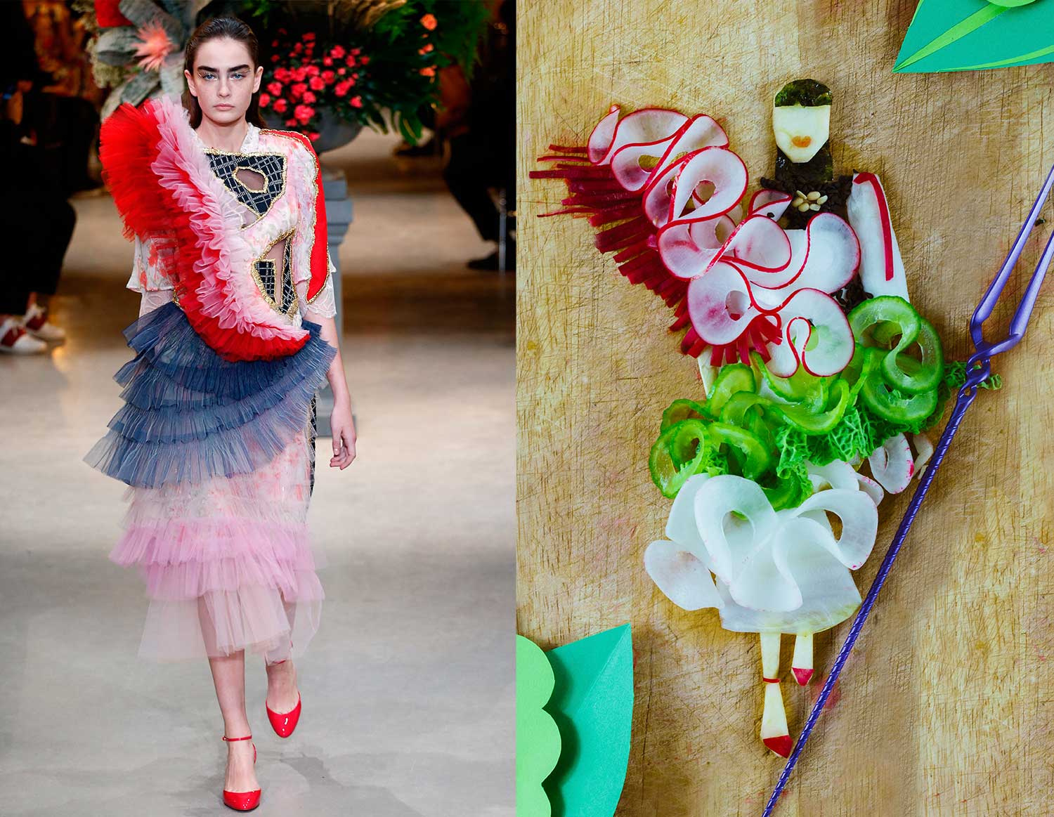 Runway to the Kitchen - Viktor & Rolf Spring 2017 Couture; Image courtesy: vogue.com | Fashion magazine | Fashion magazine in India | Online fashion magazine | Online fashion magazine in India | Indian fashion magazine